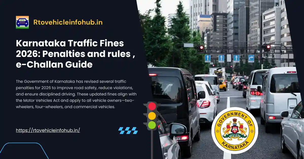 Karnataka Traffic Fines 2026